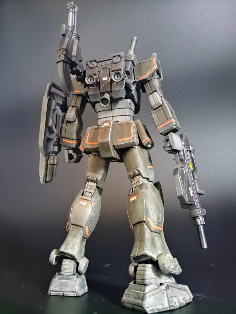 HG 局地型ガンダム 全塗装~ウェザリングで四苦八苦Ver.~–7枚目/制作者:おーしゃん