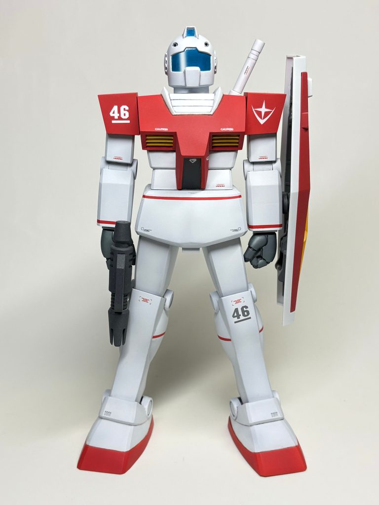 旧キット 1/100 ジム（リアルタイプ）–2枚目/制作者：GMhiko