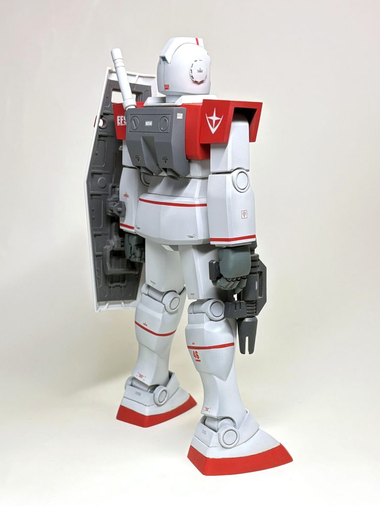 旧キット 1/100 ジム（リアルタイプ）–3枚目/制作者：GMhiko