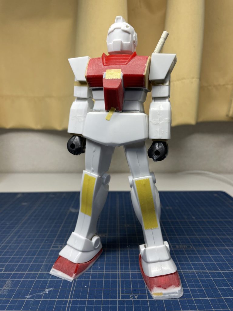 旧キット 1/100 ジム（リアルタイプ）–5枚目/制作者：GMhiko