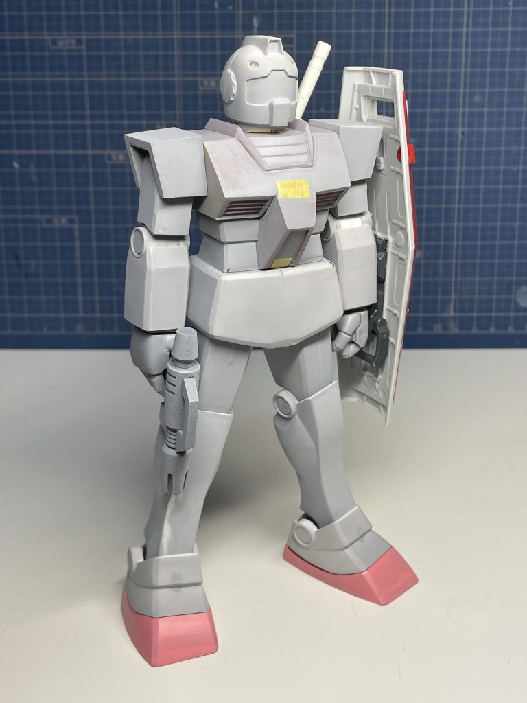 旧キット 1/100 ジム（リアルタイプ）–2枚目/制作者：GMhiko