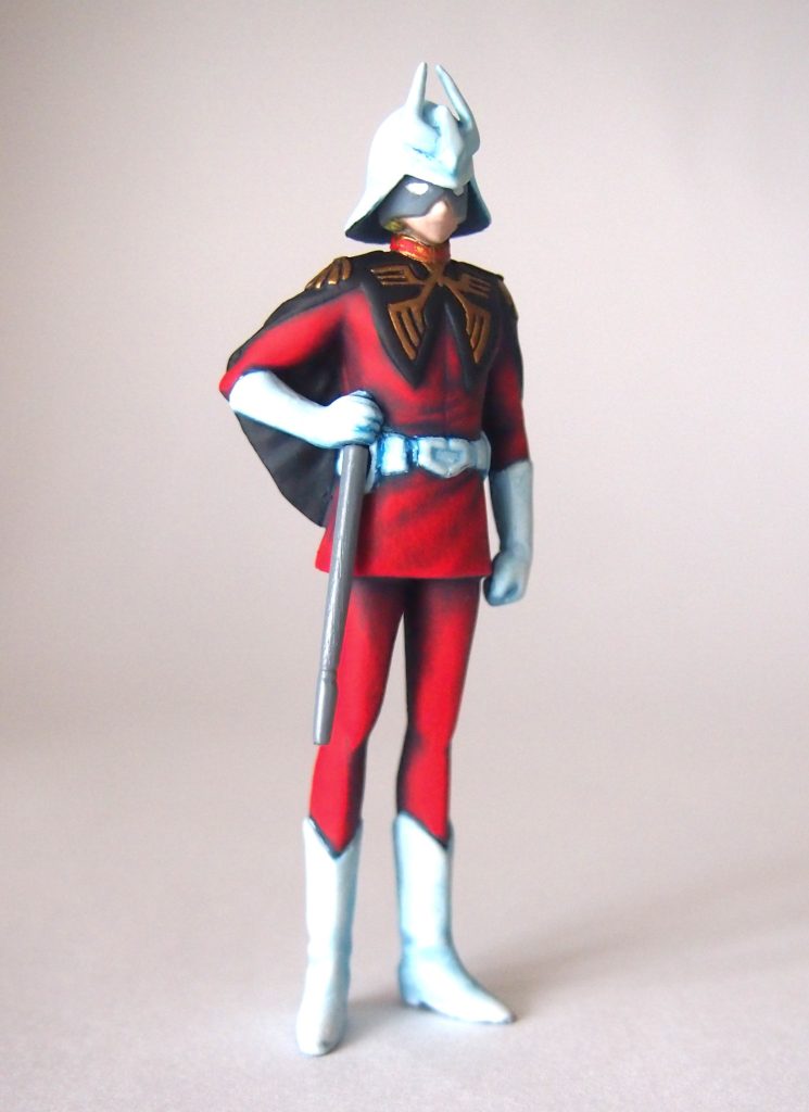 このフィギュアは2体目なのですが今回は基本色を塗った後油彩にて陰影を表現してみました