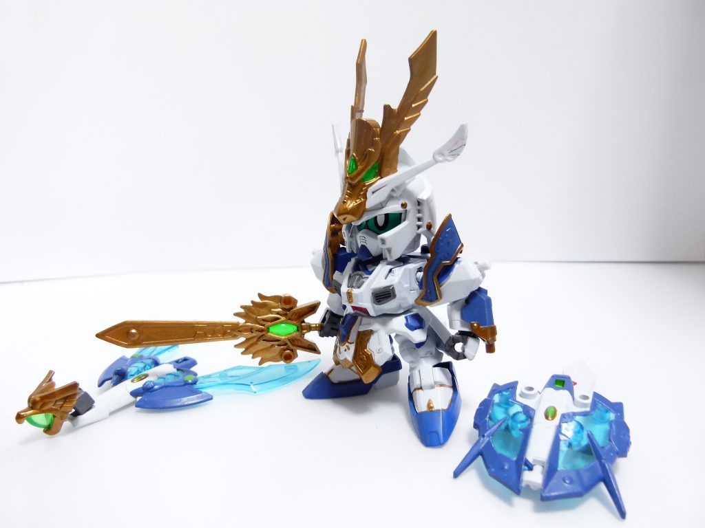 創焔鳳(モチーフ:マーキュリーレヴA/D)。両肩に装備。盾であると同時に、組み替えることで様々な攻撃武器として使えます。当時写真、文言も当時のもの。この後本物のマーキュリーレヴを使うことになるとはねぇ。