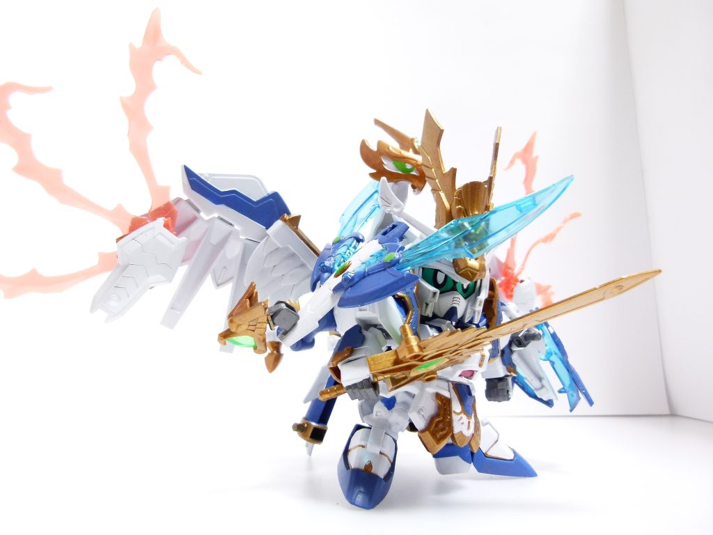 最大出力時には周囲の粒子が燃え、炎の羽のように見えるとされます。当時写真。エフェクトはカミキバーニング。