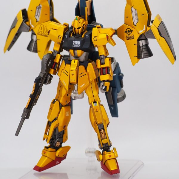 【改造作品】モビリティジョイント　高機動型百式/百式ファンネル装備型　コンパチ 改造作品】モビリティジョイント 高機動型百式/百式ファンネル