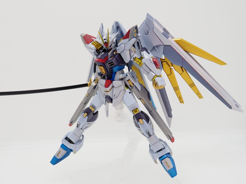 肩関節の部分をいわゆる「しいたけディテール」に