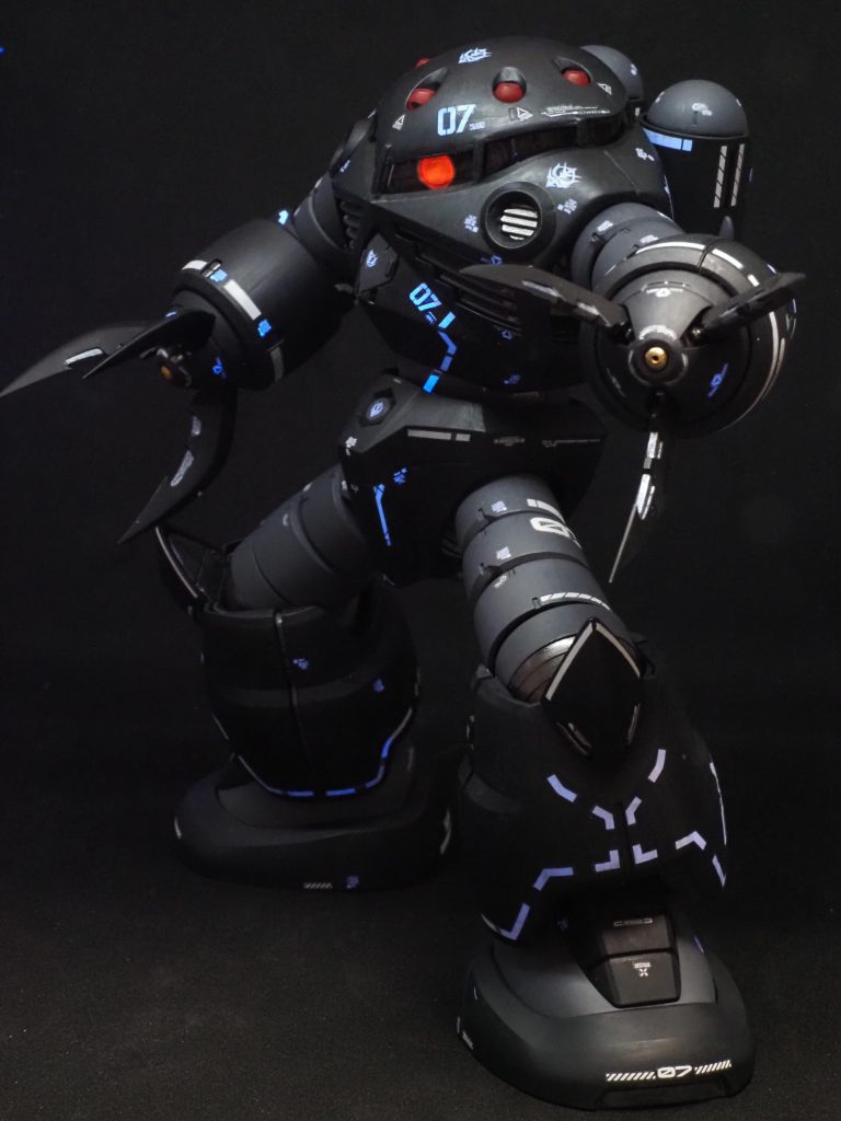 最後にポージングを。ズゴック最高です😻😻