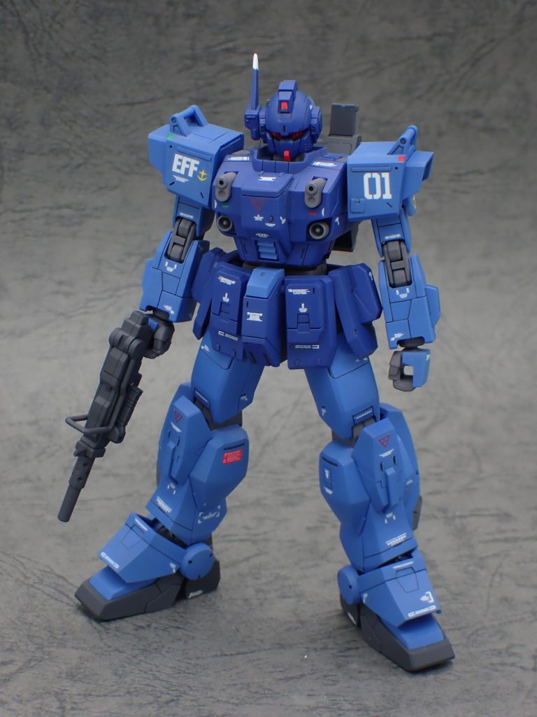 ブルーディスティニー１号機　HG–5枚目/制作者：ヤマサン