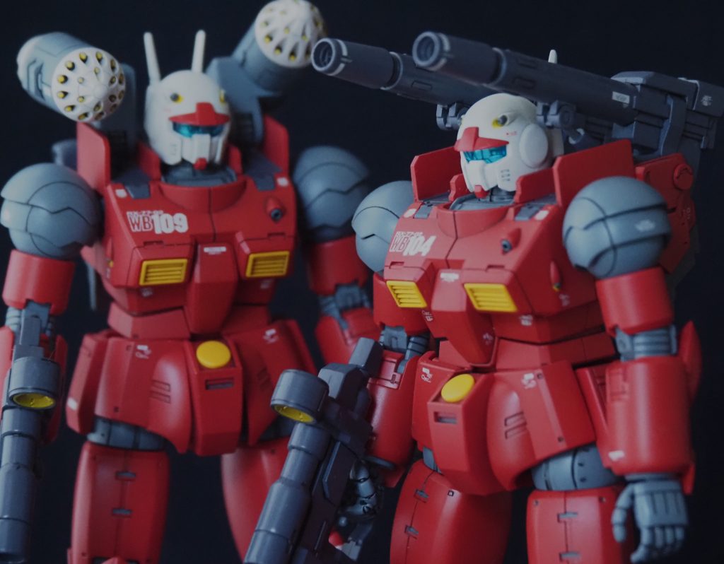 HG ガンキャノン（ククルス・ドアンの島版）カイ機＆ハヤト機