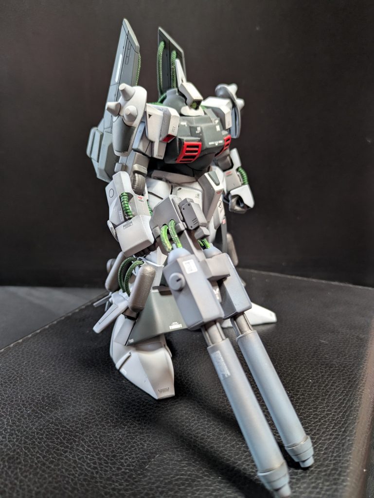 試作ダブルビームライフルもジャンクパーツと余剰パーツ流用です。かなり自分なりのアレンジになってます。