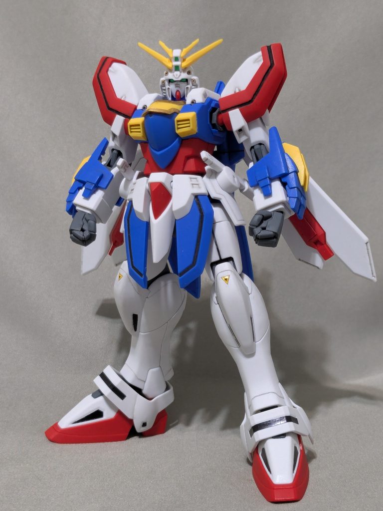 ディテールはRGに比べるべくもないですが、力強いフォルムがカッコいいです(///з///)♡