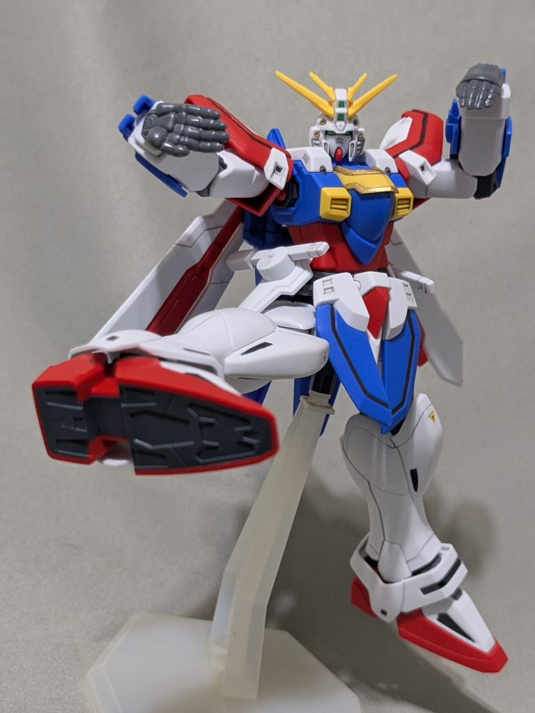 モビルファイターはポーズ取るのが楽しいです♡