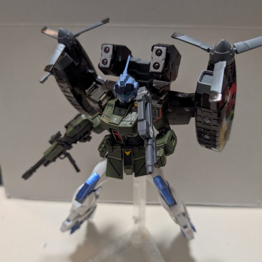 作品名：<p>ガンダムスパルタンMk-II…？的なのができちゃった 空中戦を得意とする</p>