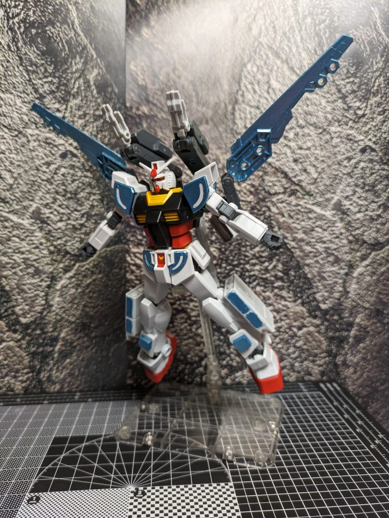 お手軽最新？のガンダム（グラスフェザー装備？型）