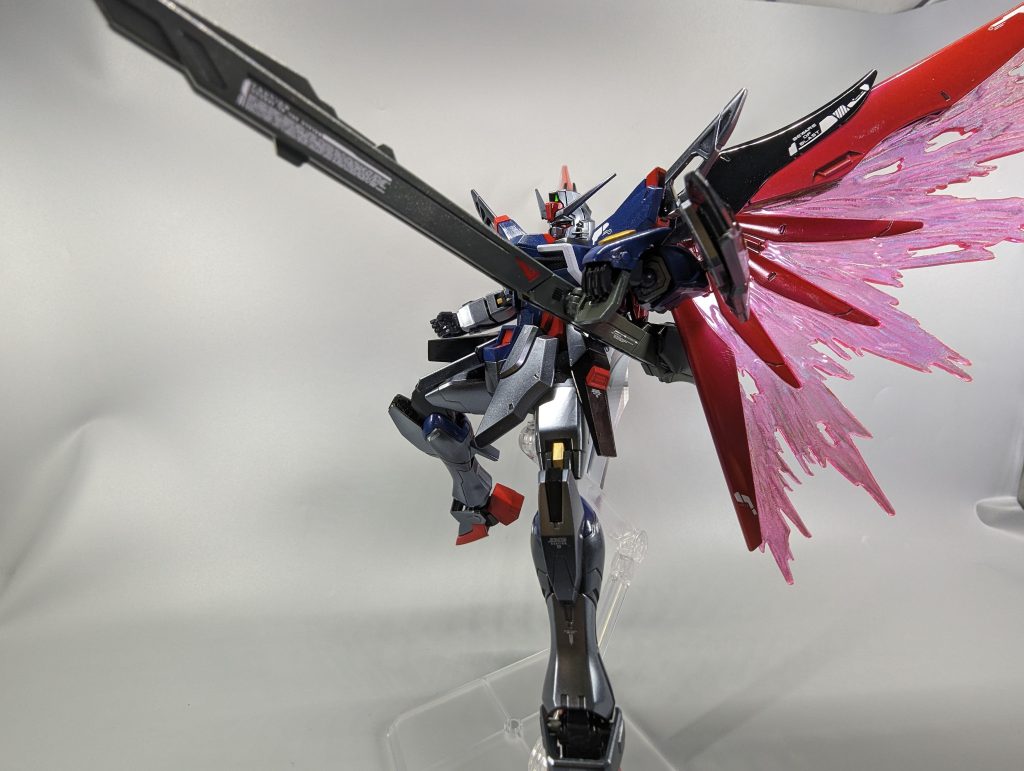 余談ですが広角カメラを使うと迫力のある写真が撮れます装備が大きいデスティニーととても相性がいい