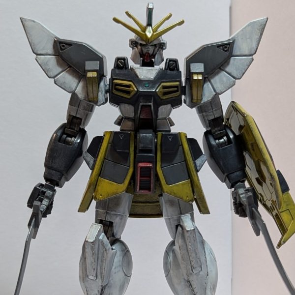 HGAC ガンダムサンドロック 筆塗り(目以外)全塗装