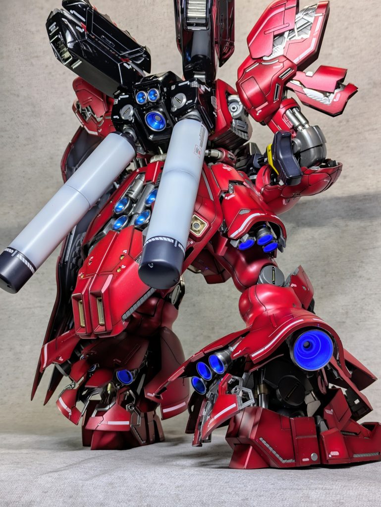 ★MG Ver. ka サザビー1/100 キャンディグラデーション塗装完成品★ MG サザビーVer.Ka完成報告。 – UC-TIMELINE. ガンプラ好き