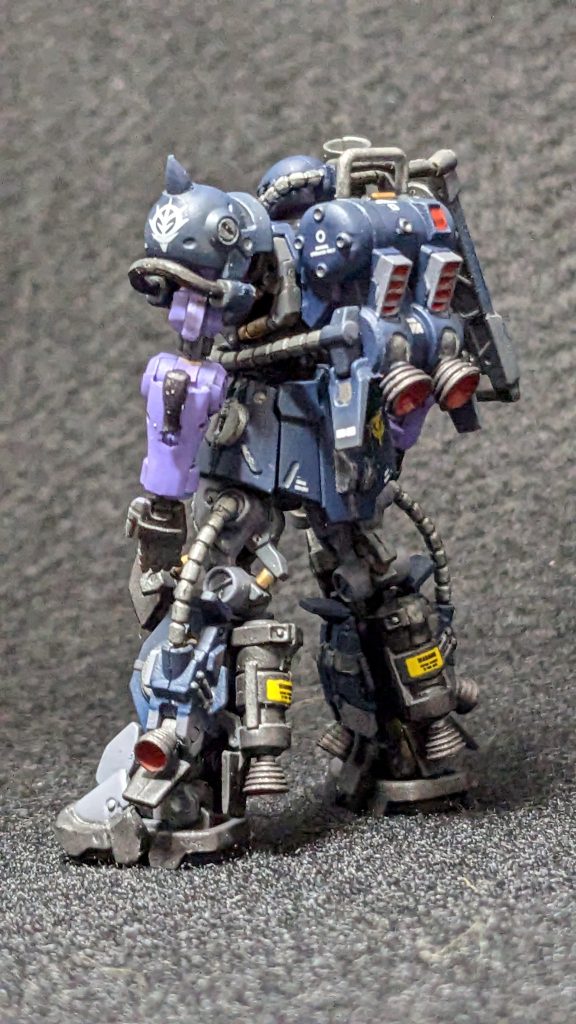 ガンダムアーティファクト 高機動型ザクⅡ 黒い三連星機–8枚目/制作者:LUCIOLE