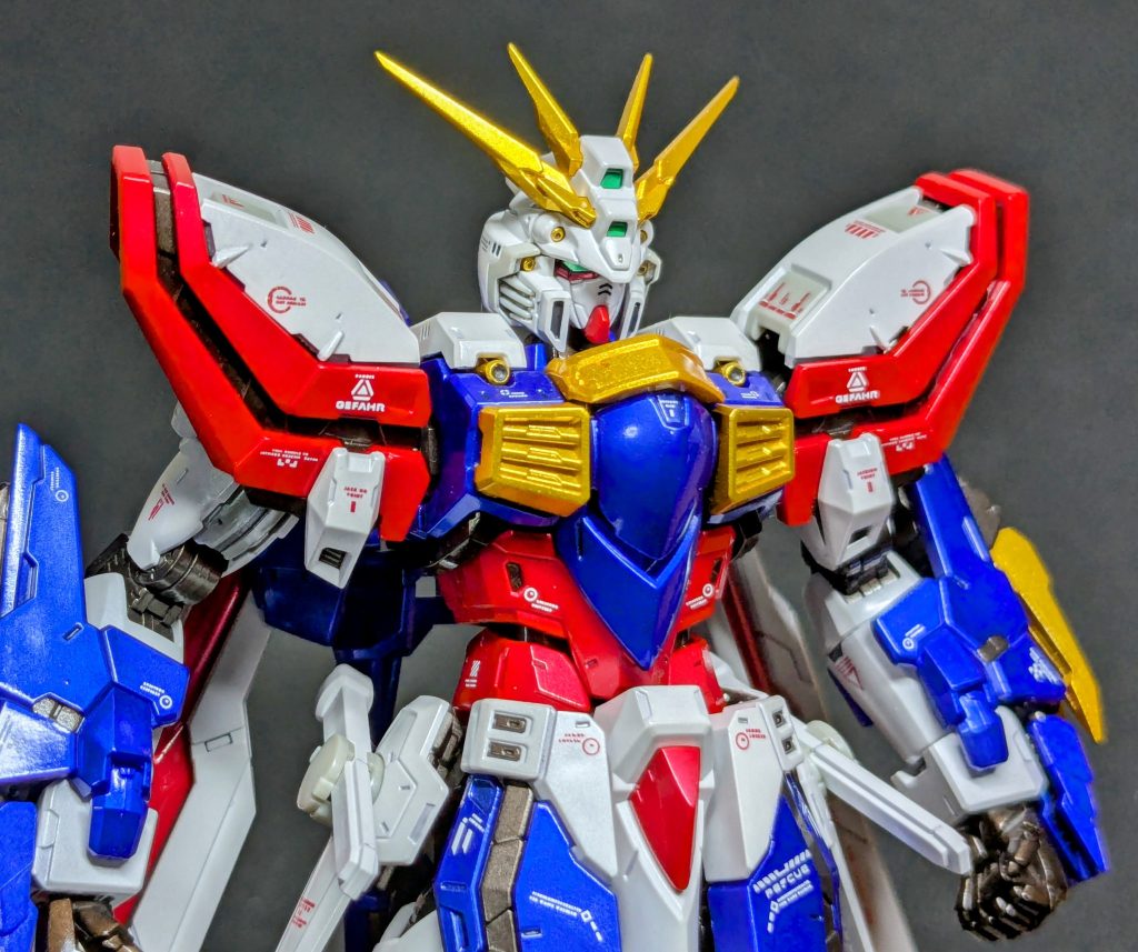 RGゴッドガンダム チョイ改造–6枚目/制作者：ヒロタマ