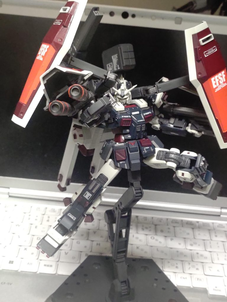 HG FAガンダム（サンダーボルト版）–3枚目/制作者：yag120