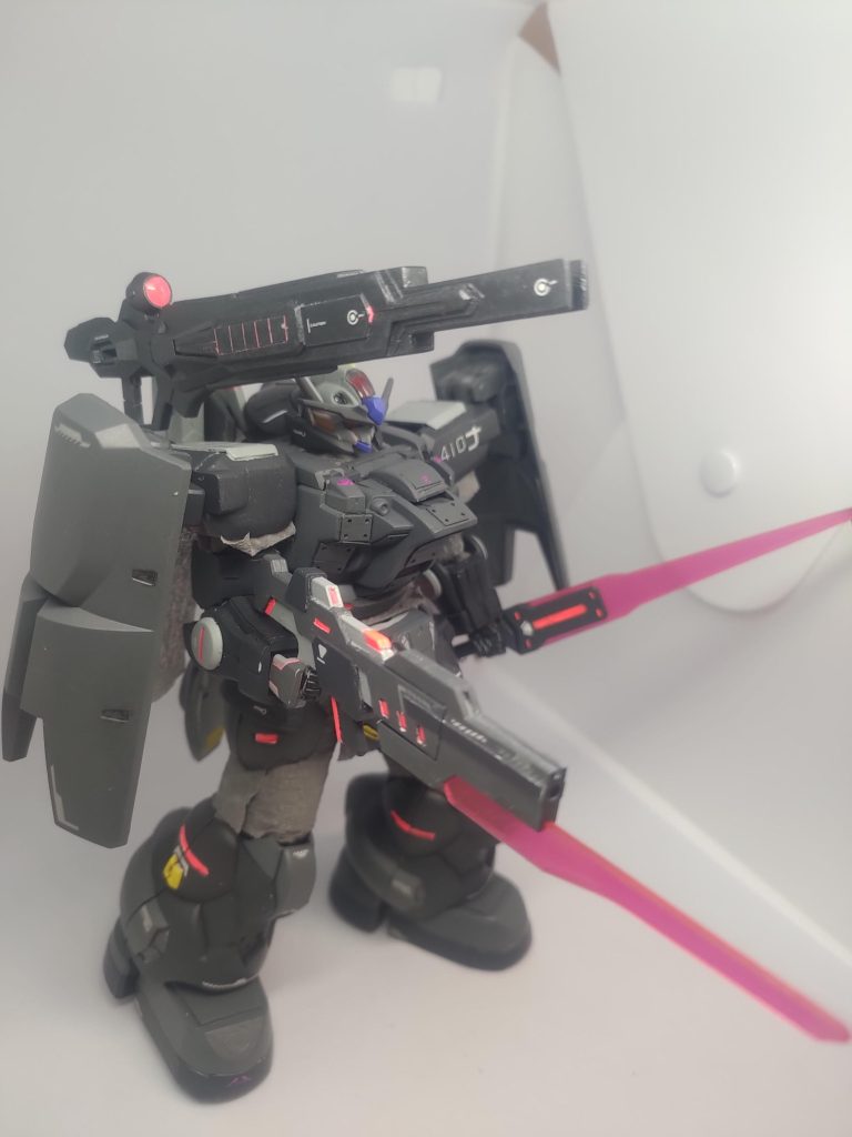 ロングレンジバレルをキャノン装備に流用。