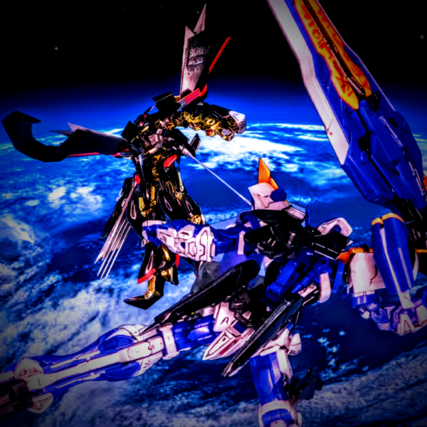 機動戦士ガンダムＳＥＥＤ　アストレイ　キット完成品でプチ動画作ってみた（笑）