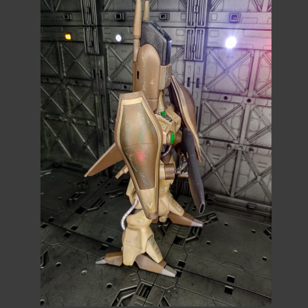 ウェザリングとか、ウォッシングとか、初めて汚してみました。