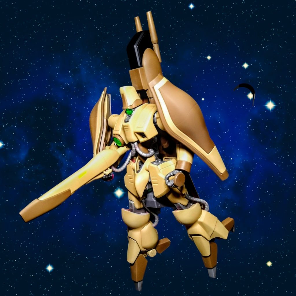 砂漠戦仕様と言いながら宇宙風。