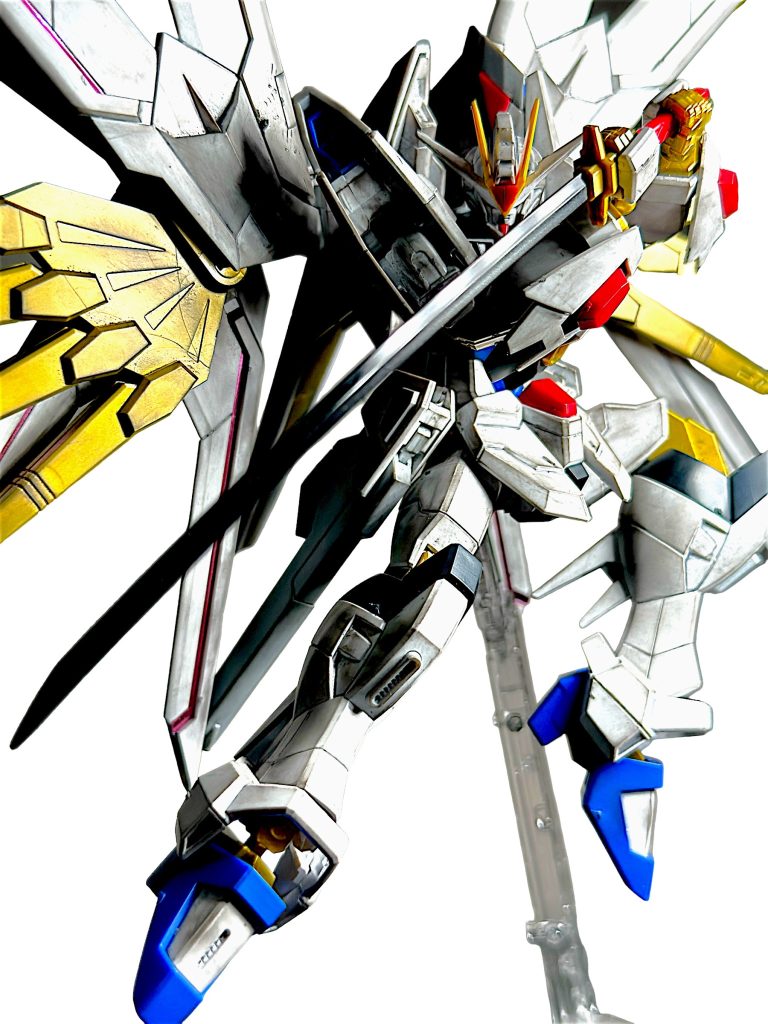 HG 1/144 マイティーストライクフリーダムガンダム–2枚目/制作者：かるま