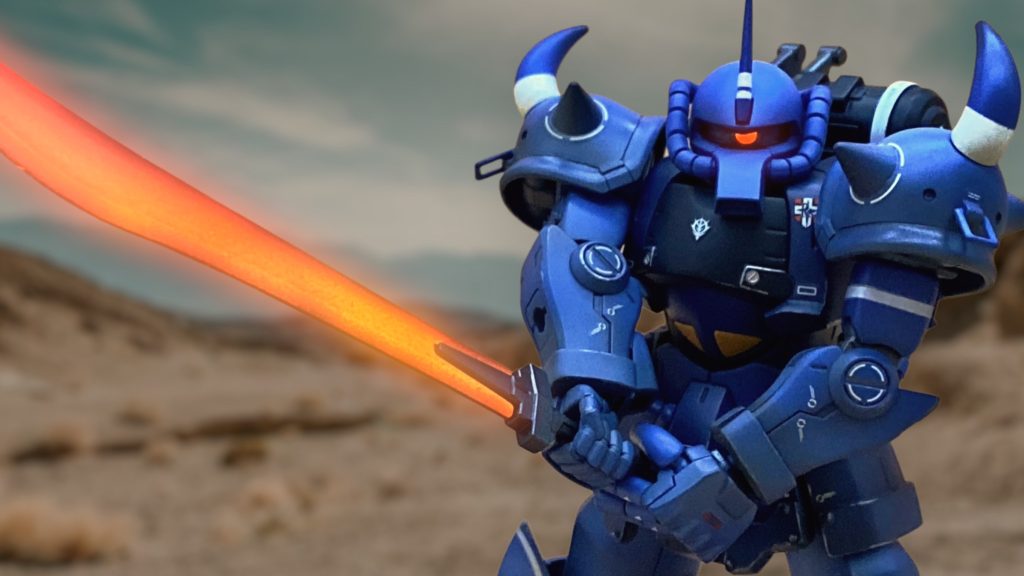 ラル「しかし!」グフもヒートソードを抜刀し、ガンダムを向かい受ける