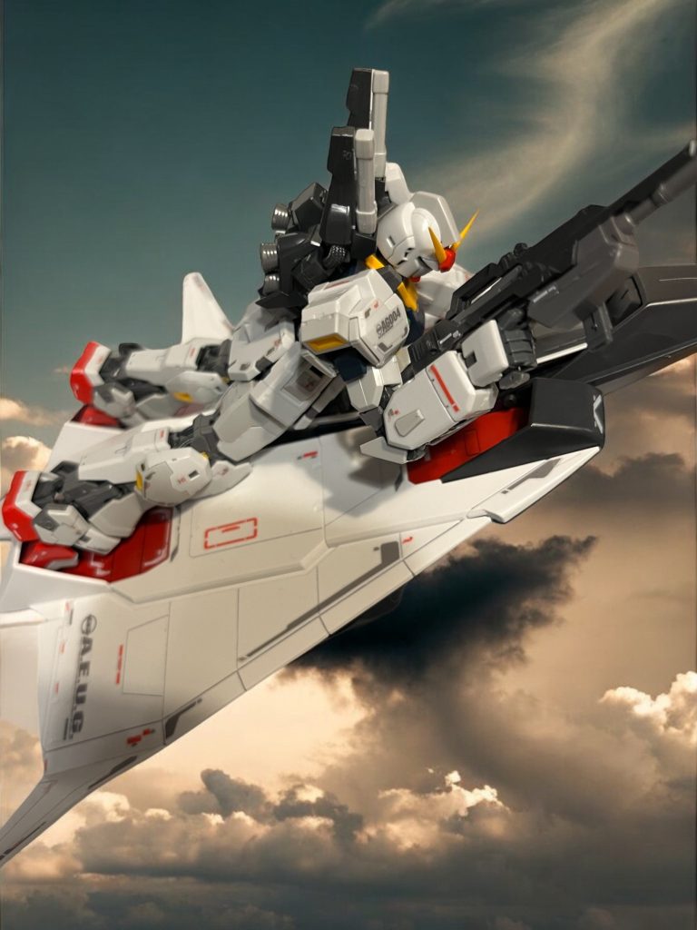 RG ガンダムMk-II&フライングアーマー–3枚目/制作者：gunpla_storage