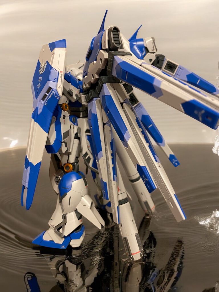 RG Hi-νガンダム–5枚目/制作者：gunpla_storage