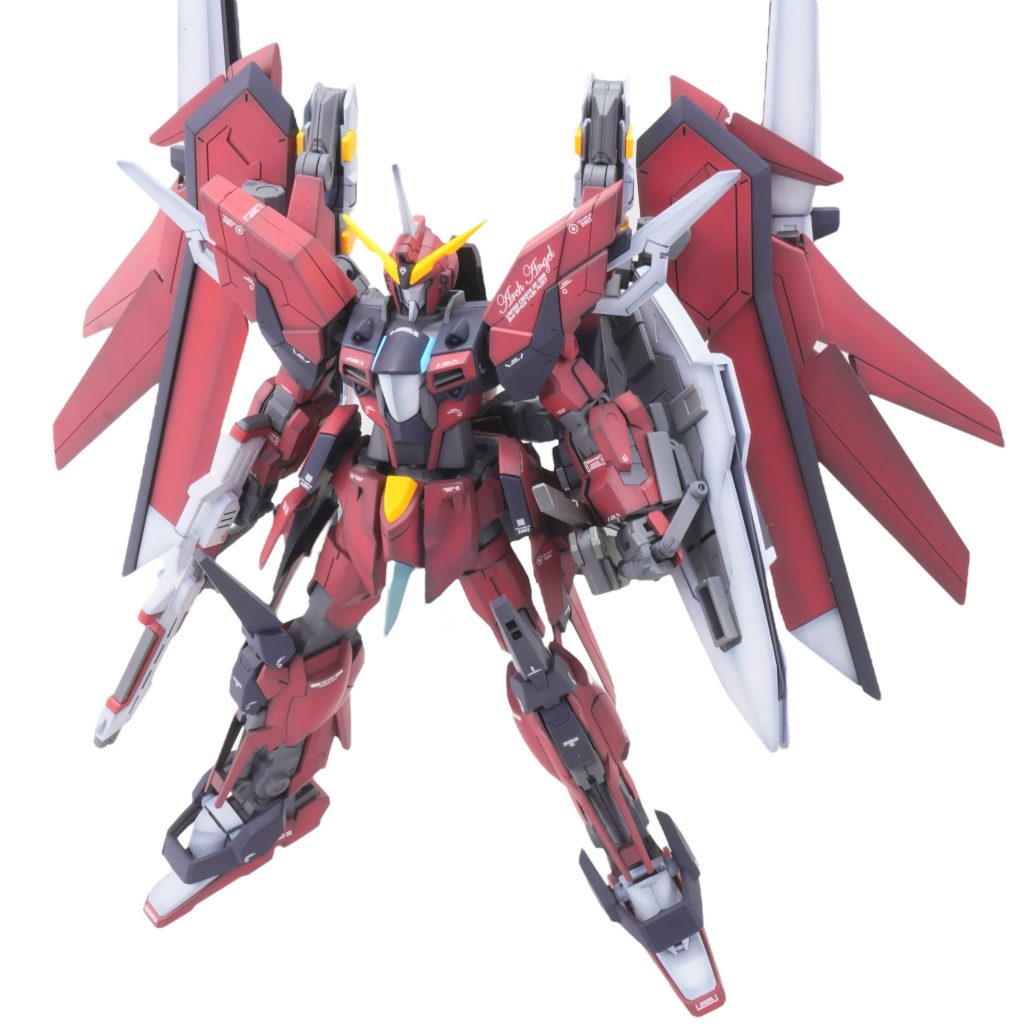 デルタカイの羽を移植してフリーダムの様な迫力を出してみました。