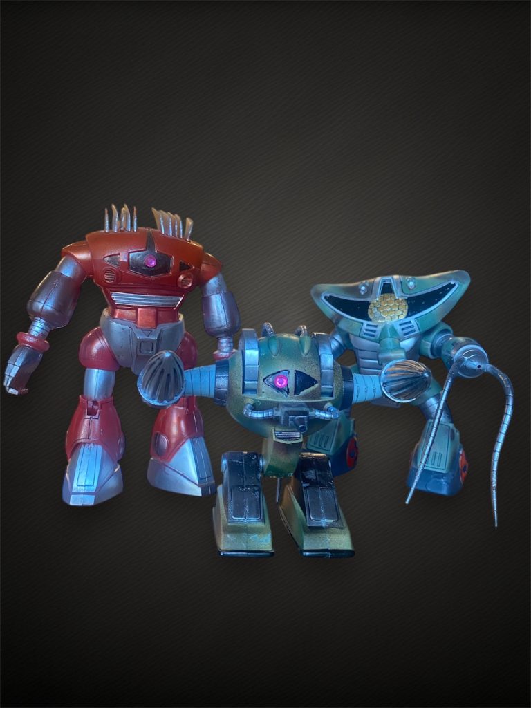 うちのビックリドッキリメカ3機です。