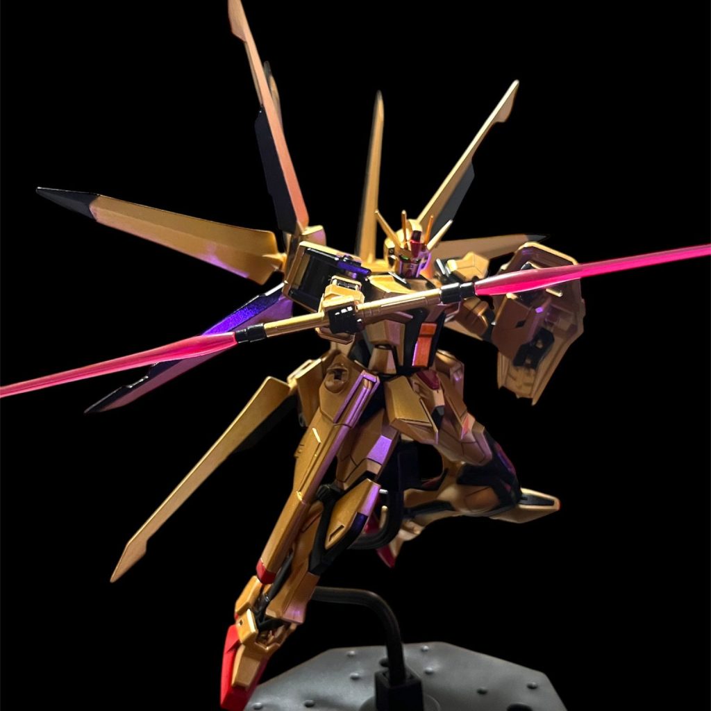 HGエールストライク、イージス、ブリッツ、バスター4体　塗装完成品　ガンプラ HG エールストライクガンダム イージス バスター デュエル
