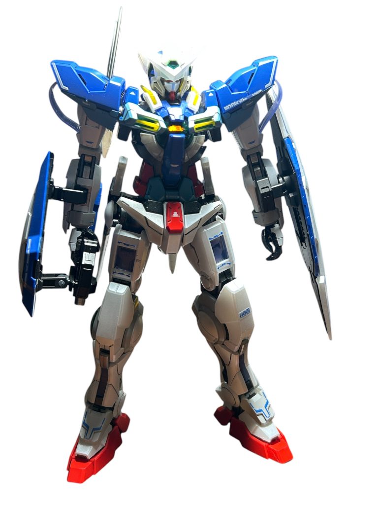 ダブルオー1期の内、キュリオスとエクシア完成。残るは二体です。ご覧いただきありがとうございました😊