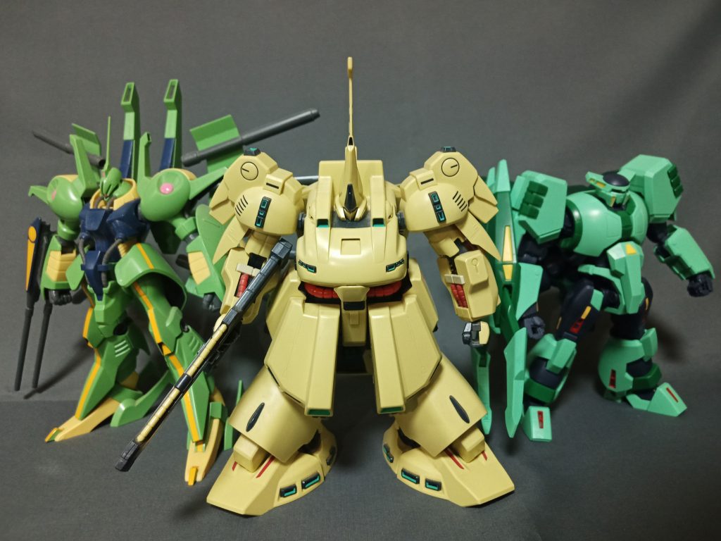 やっとHGUCでこのフォーメーションが組めるのか〜…と憑き物が落ちた感覚の方も多いのではないでしょうか？