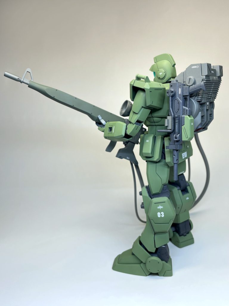 MG RGM-79[G] ジム・スナイパー(陸戦型)–2枚目/制作者：GMhiko