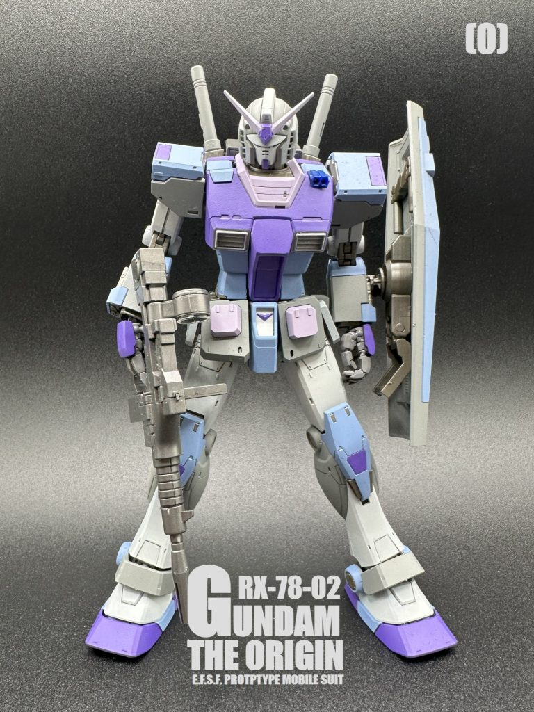 RX-78-02 MG GUNDAM THE ORIGIN No4