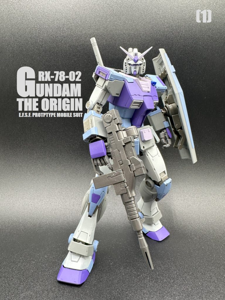 RX-78-02 MG GUNDAM THE ORIGIN No4–2枚目/制作者：OKUTAKE