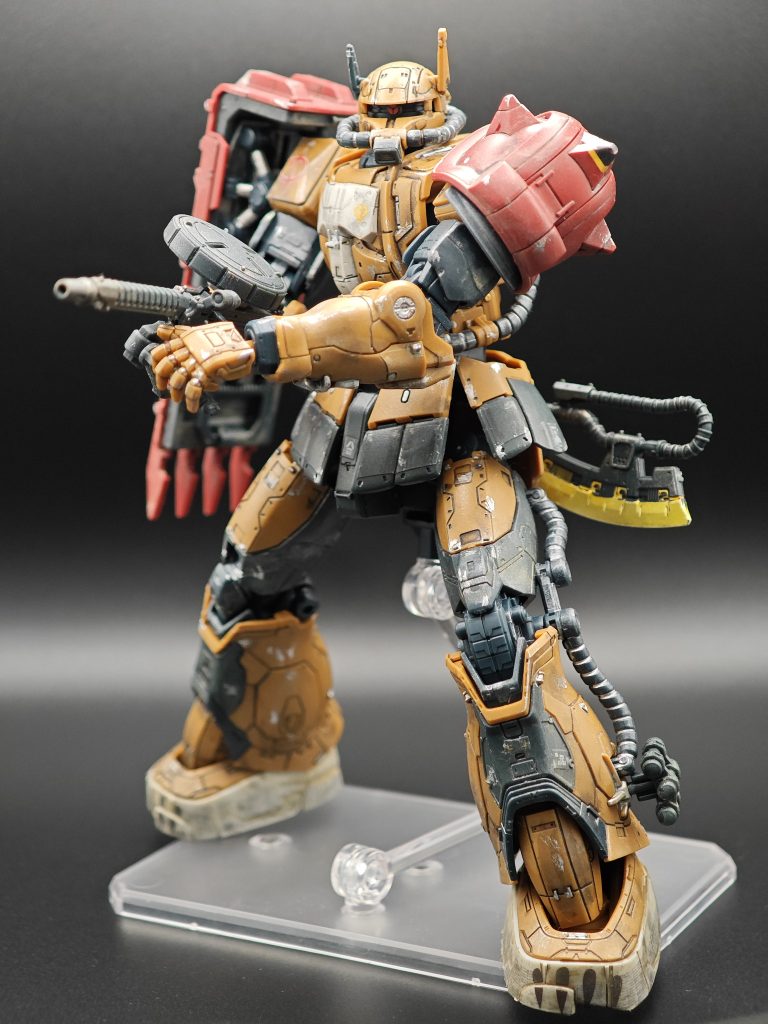 そんなこんなでキットですがやたら細かいディテールの割に定価は2090円と意外と安め…というか最近のSEED系キットとか見てたせいか感覚麻痺してるだけのような気も…。