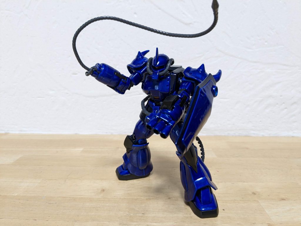 「ツヤツヤ光沢仕上げで飾りたい…」上の2つは去年の作品で、そんな気持ちで作っていました。(gundam-kao6)