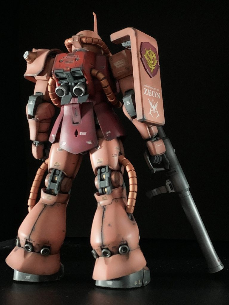 シャア専用ザク MS-06S ZAKUⅡMG 1/100 Ver.2.0–5枚目/制作者:むいち