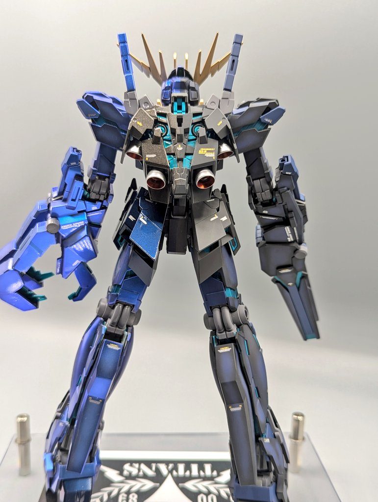 ユニコーンガンダム2号機 バンシィ ファイナルバトル、ティターンズVer–3枚目/制作者：ばじーな