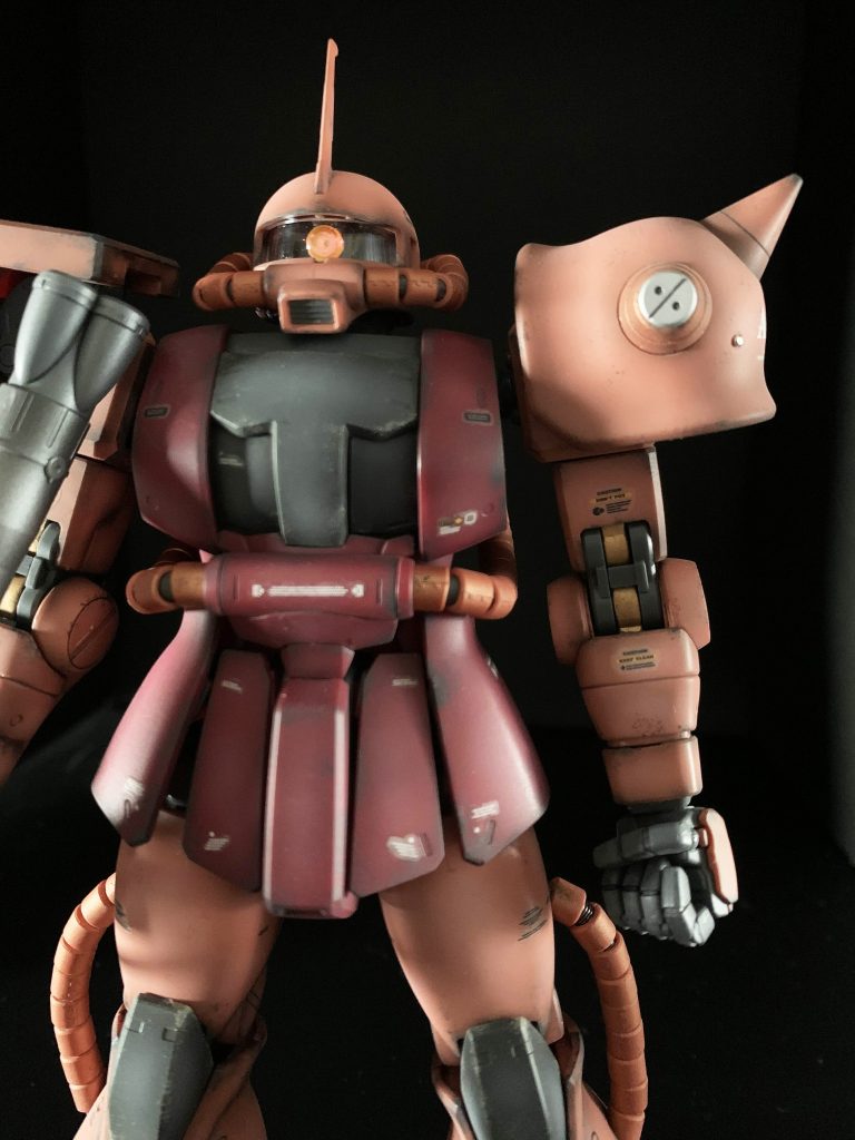 シャア専用ザク MS-06S ZAKUⅡMG 1/100 Ver.2.0–3枚目/制作者:むいち