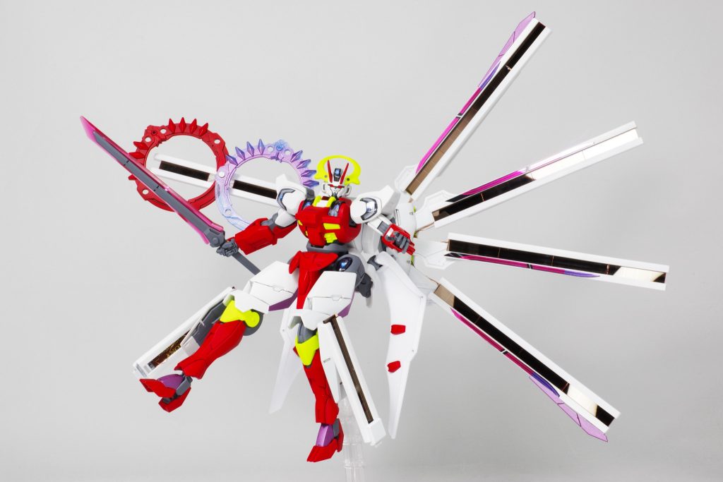 つけれそうな所にパネルを無理矢理w詰め込んだ落ち着きの無い作品💦足はパネルを付けるためにミカエリスに変更…しましたが、電飾しないとゆう選択肢を選ばなかったことに後悔😇