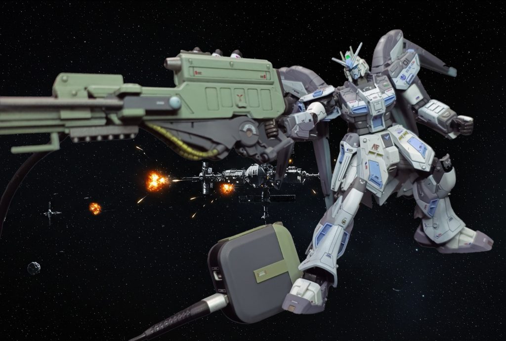 そして今回の目玉装備ハイパーメガバズーカランチャーモドキ🤣!