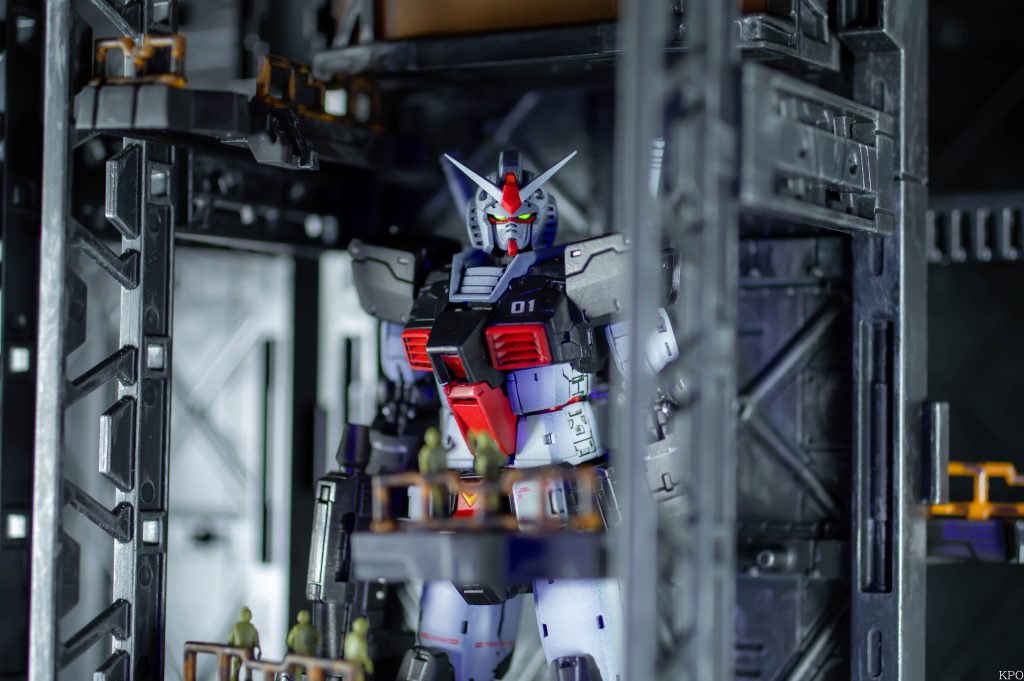 RG 1/144 RX-78-2 ガンダム Ver.2.0をMSV プロトタイプガンダム風に全塗装