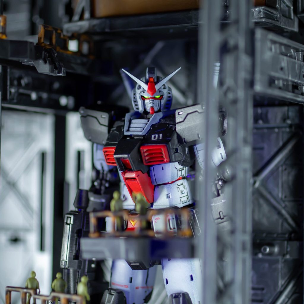 塗装完成品 RG Ver.2.0 RX-78-1 プロトタイプガンダム RG 1/144 RX-78-2 ガンダム Ver.2.0をMSV プロトタイプガンダム