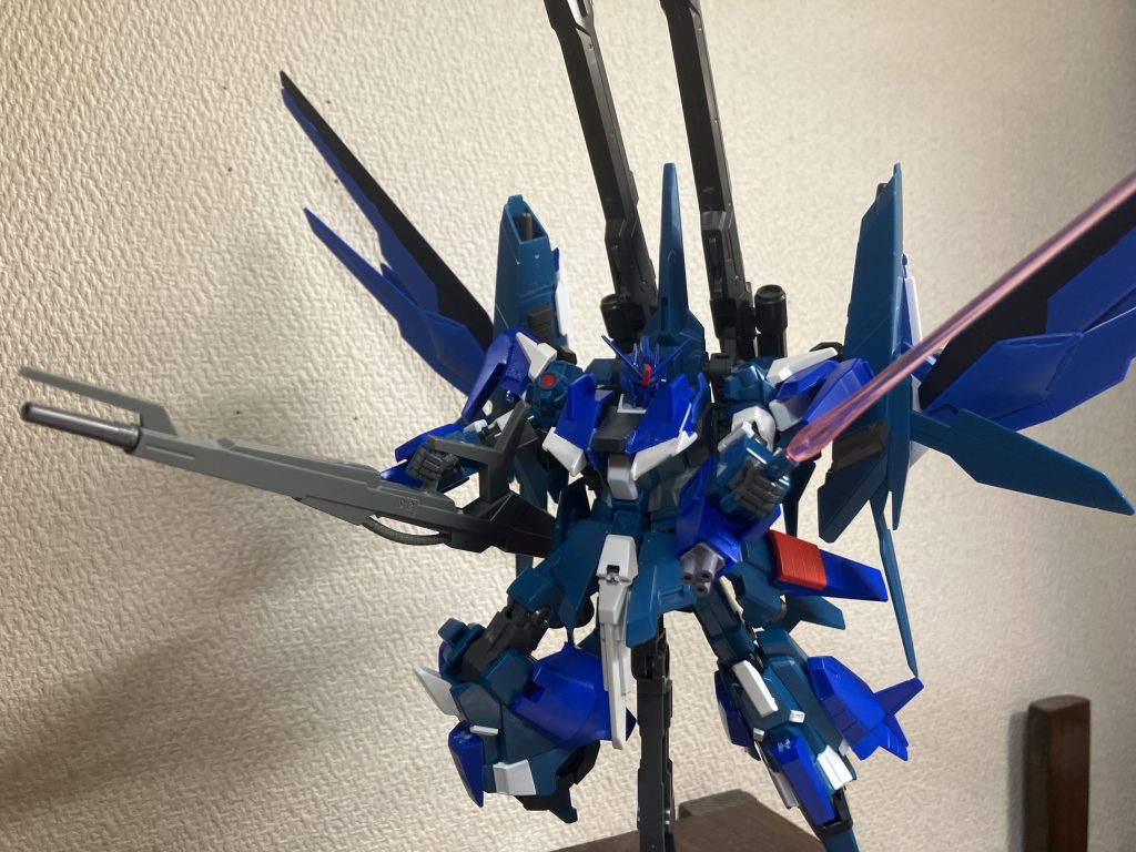 ZⅡの頭部に変えてみました